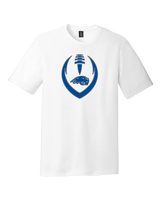 Pratt Community College Flag Football Full Football - Tri-Blend Shirt