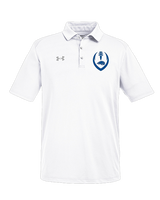 Pratt Community College Flag Football Full Football - Under Armour Mens Tech Polo