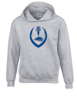 Pratt Community College Flag Football Full Football - Youth Hoodie