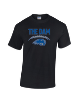 Pratt Community College Flag Football Laces - Cotton T-Shirt