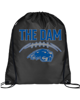 Pratt Community College Flag Football Laces - Drawstring Bag