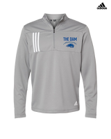 Pratt Community College Flag Football Laces - Mens Adidas Quarter Zip
