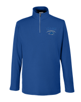 Pratt Community College Flag Football Laces - Mens Quarter Zip