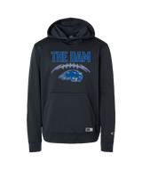 Pratt Community College Flag Football Laces - Oakley Performance Hoodie