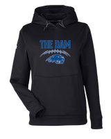 Pratt Community College Flag Football Laces - Under Armour Ladies Storm Fleece