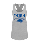 Pratt Community College Flag Football Laces - Womens Tank Top