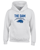 Pratt Community College Flag Football Laces - Youth Hoodie