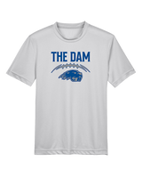 Pratt Community College Flag Football Laces - Youth Performance Shirt