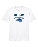 Pratt Community College Flag Football Laces - Youth Performance Shirt