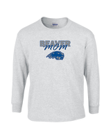 Pratt Community College Flag Football Mom - Cotton Longsleeve