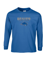 Pratt Community College Flag Football Mom - Cotton Longsleeve