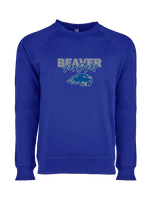 Pratt Community College Flag Football Mom - Crewneck Sweatshirt