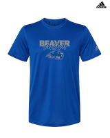 Pratt Community College Flag Football Mom - Mens Adidas Performance Shirt