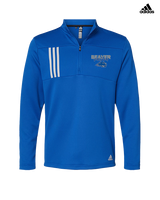 Pratt Community College Flag Football Mom - Mens Adidas Quarter Zip