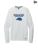 Pratt Community College Flag Football Mom - New Era Performance Long Sleeve