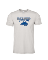 Pratt Community College Flag Football Mom - Tri-Blend Shirt