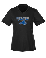 Pratt Community College Flag Football Mom - Womens Performance Shirt