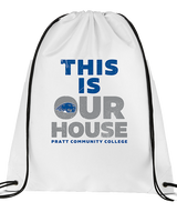 Pratt Community College Flag Football TIOH - Drawstring Bag