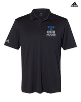 Pratt Community College Flag Football TIOH - Mens Adidas Polo