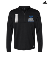 Pratt Community College Flag Football TIOH - Mens Adidas Quarter Zip