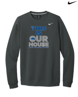 Pratt Community College Flag Football TIOH - Mens Nike Crewneck