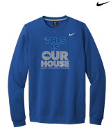Pratt Community College Flag Football TIOH - Mens Nike Crewneck