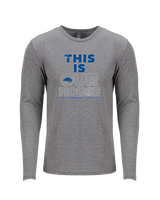 Pratt Community College Flag Football TIOH - Tri-Blend Long Sleeve