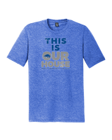 Pratt Community College Flag Football TIOH - Tri-Blend Shirt