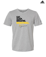 Pride Basketball 21 Eat Sleep Breathe - Mens Adidas Performance Shirt