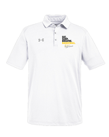 Pride Basketball 21 Eat Sleep Breathe - Under Armour Mens Tech Polo