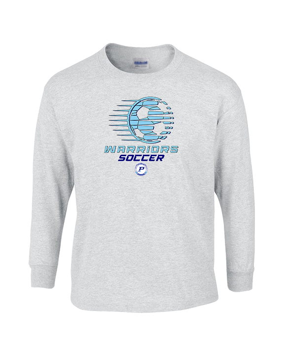 Pueblo HS Boys Soccer Ball - Cotton Longsleeve
