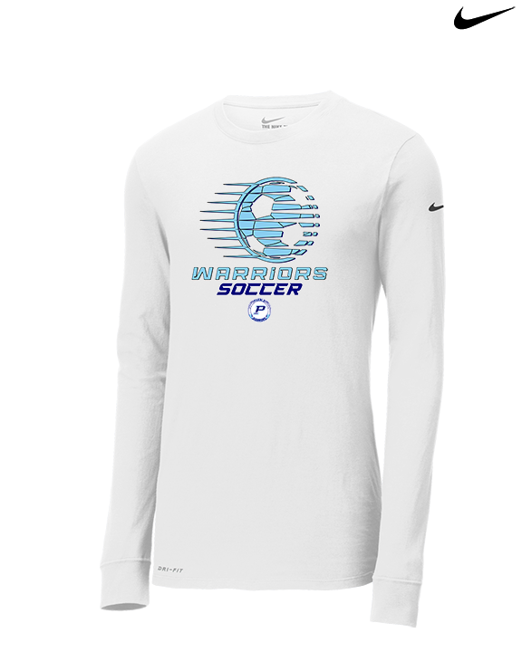 Pueblo HS Boys Soccer Ball - Mens Nike Longsleeve