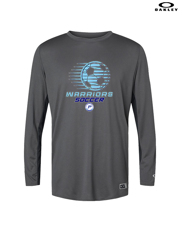 Pueblo HS Boys Soccer Ball - Mens Oakley Longsleeve