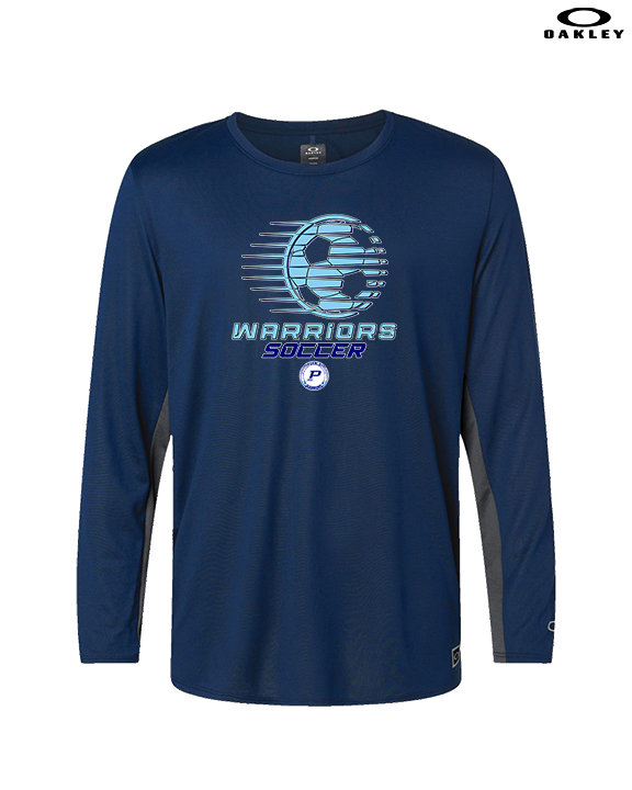 Pueblo HS Boys Soccer Ball - Mens Oakley Longsleeve