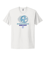 Pueblo HS Boys Soccer Ball - Mens Select Cotton T-Shirt