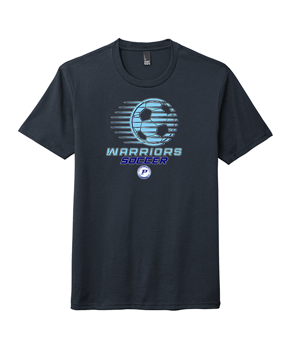 Pueblo HS Boys Soccer Ball - Tri-Blend Shirt