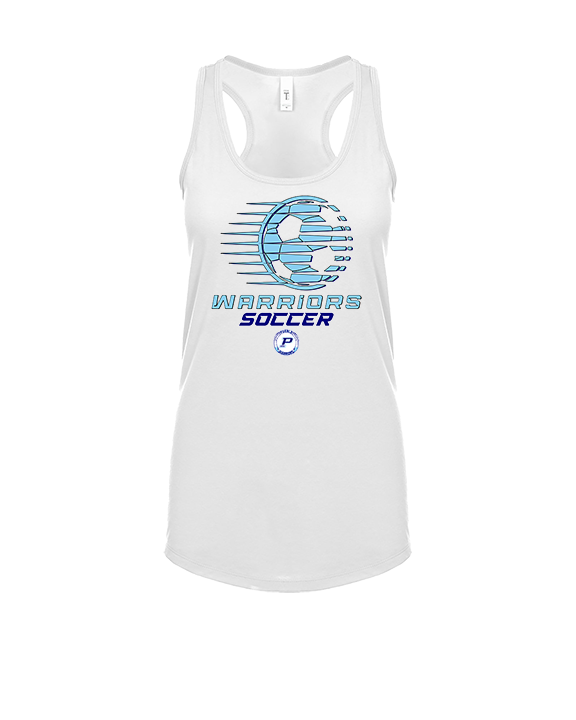 Pueblo HS Boys Soccer Ball - Womens Tank Top