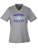 Pueblo HS Boys Soccer Curve 2 - Womens Performance Shirt