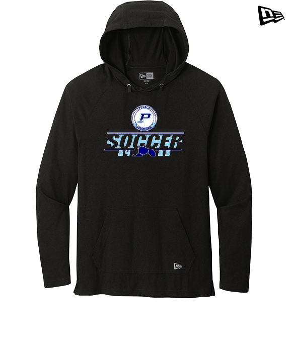 Pueblo HS Boys Soccer Lines - New Era Tri-Blend Hoodie