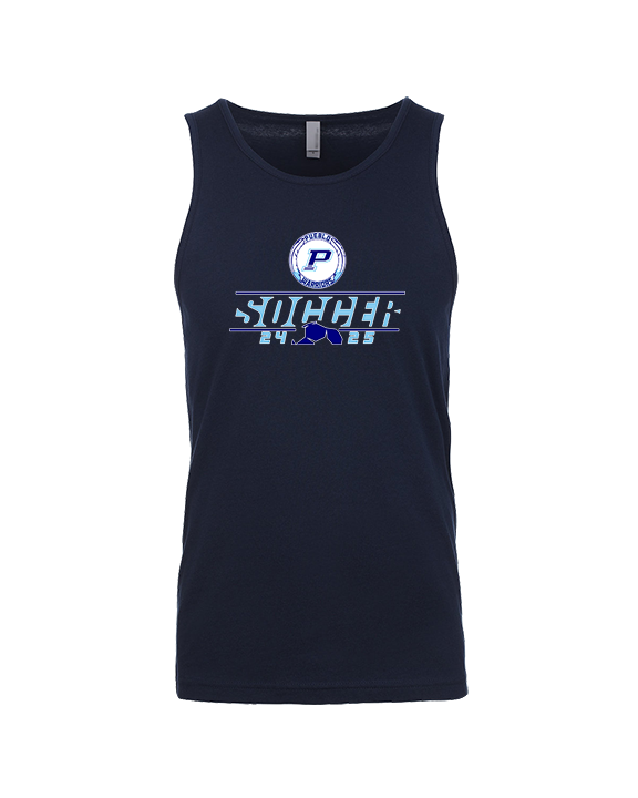 Pueblo HS Boys Soccer Lines - Tank Top
