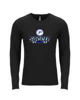 Pueblo HS Boys Soccer Lines - Tri-Blend Long Sleeve