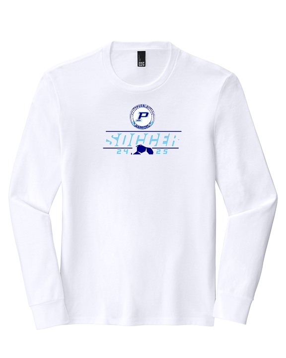 Pueblo HS Boys Soccer Lines - Tri-Blend Long Sleeve