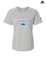 Pueblo HS Boys Soccer Lines - Womens Adidas Performance Shirt