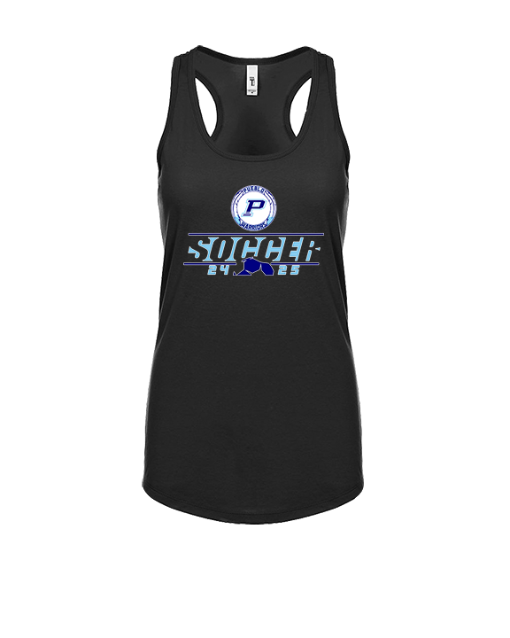 Pueblo HS Boys Soccer Lines - Womens Tank Top