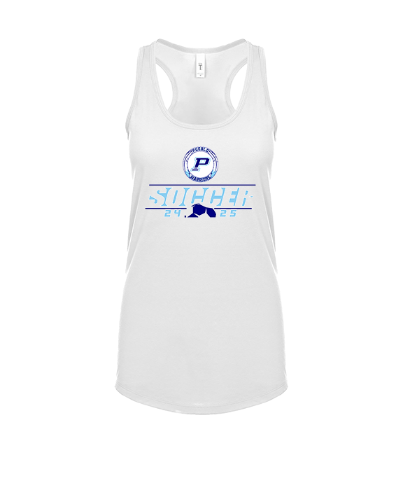 Pueblo HS Boys Soccer Lines - Womens Tank Top