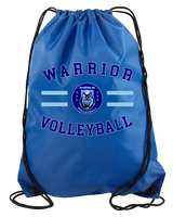 Pueblo HS Boys Volleyball Curve - Drawstring Bag