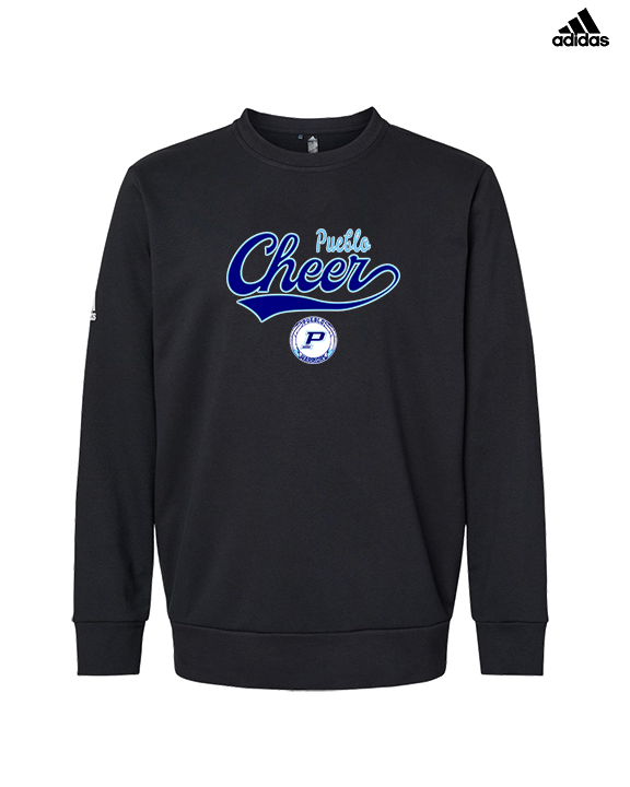 Pueblo HS Cheer Banner - Mens Adidas Crewneck