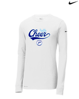 Pueblo HS Cheer Banner - Mens Nike Longsleeve