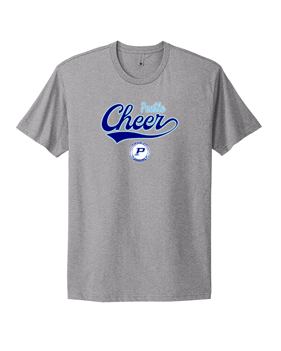 Pueblo HS Cheer Banner - Mens Select Cotton T-Shirt