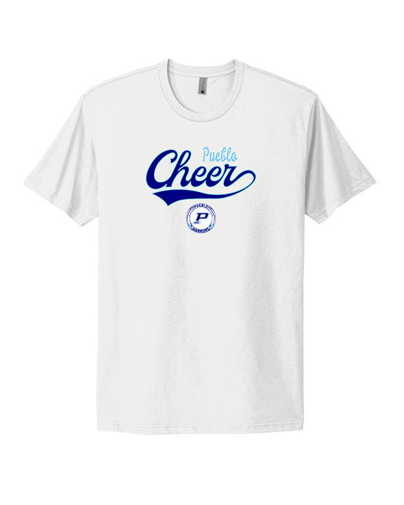 Pueblo HS Cheer Banner - Mens Select Cotton T-Shirt